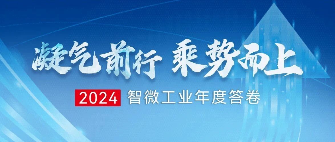凝氣前行 乘勢(shì)而上 | 2024智微工業(yè)年度答卷
